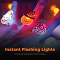 Riafu – Halloween Glow Rings Party Pack - 50 Pcs