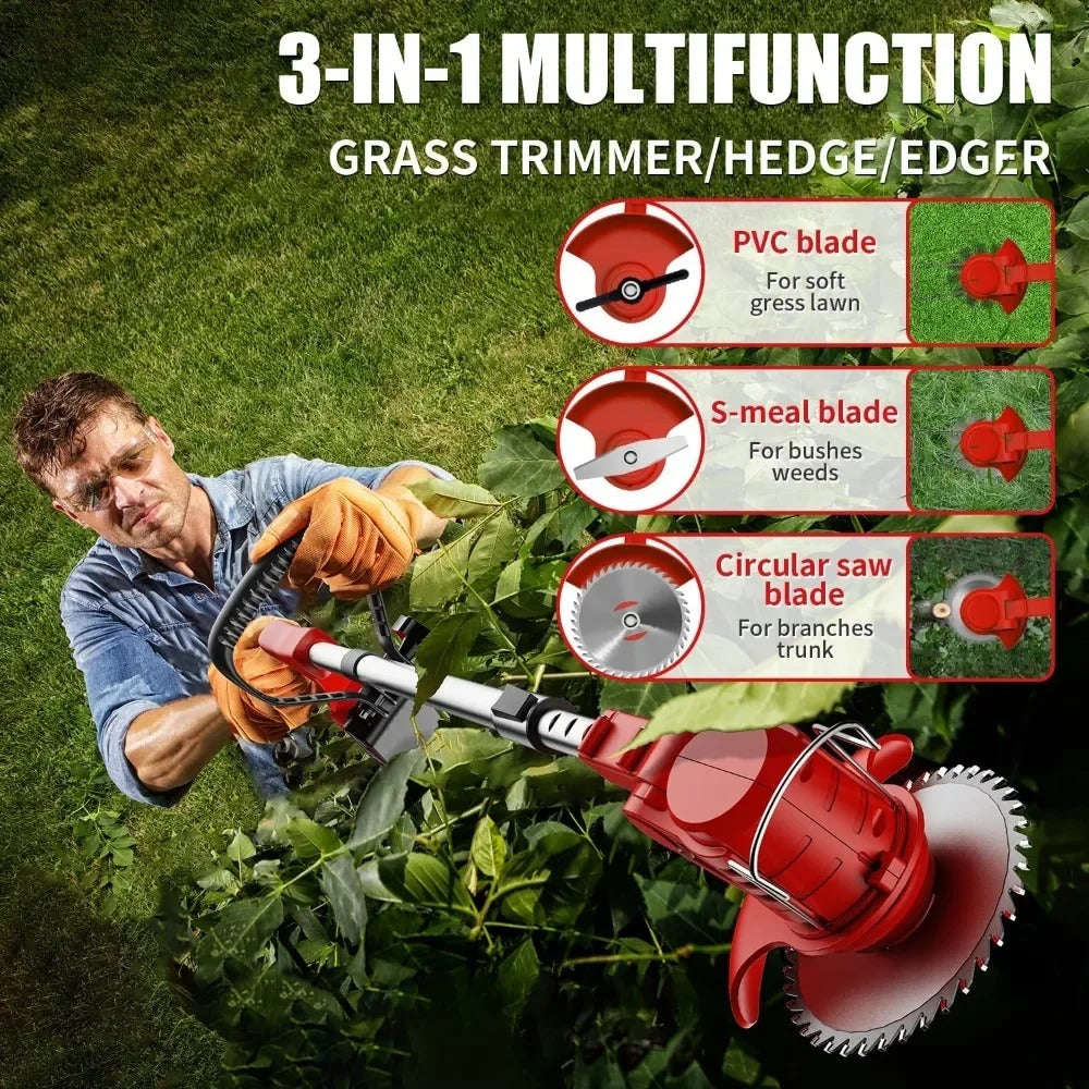 Riafu Carbon Steel Strimmer Blade | Heavy Duty Weed Brush