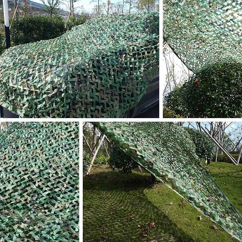 Riafu Camouflage Sun-protection Net for Garden or Camping