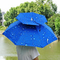 Adjustable Chin Strap Umbrella Hat