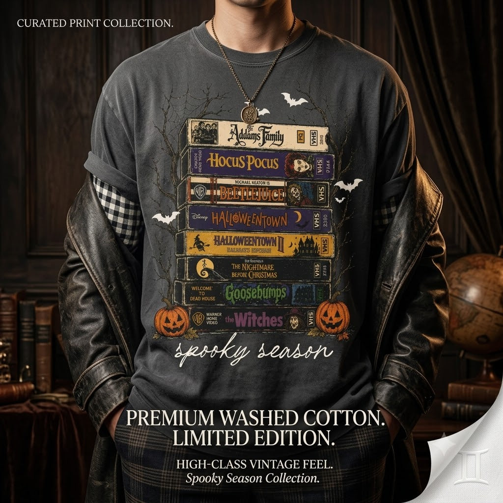 Riafu – Vintage Spooky Season Graphic Tee