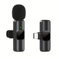 Professional Wireless Microphone | USB-C Lavalier for Content Creation