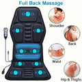Riafu Full Back Massager with Heat – Shiatsu Chair Pad, Deep-Kneading, Adjustable Intensity