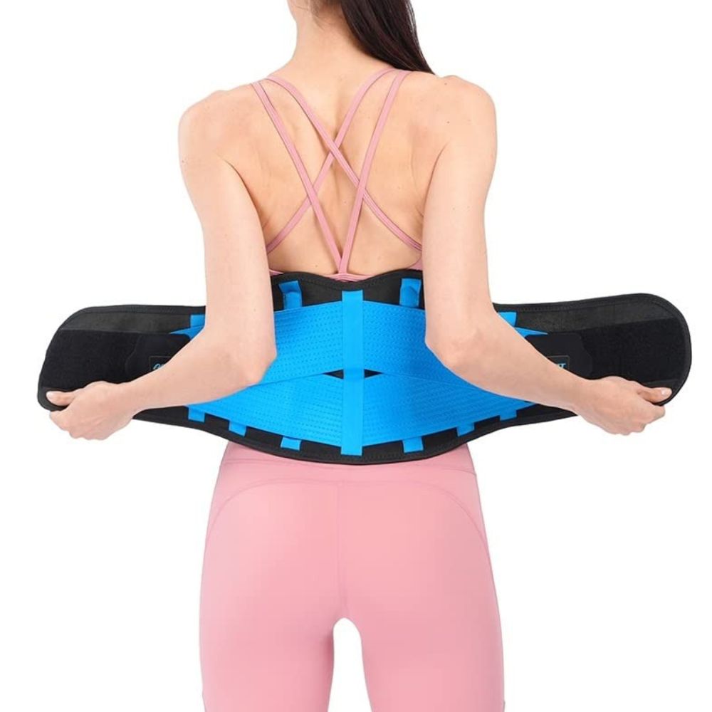 Riafu Lumbar Back Support Belt for Pain Relief & Posture Correction