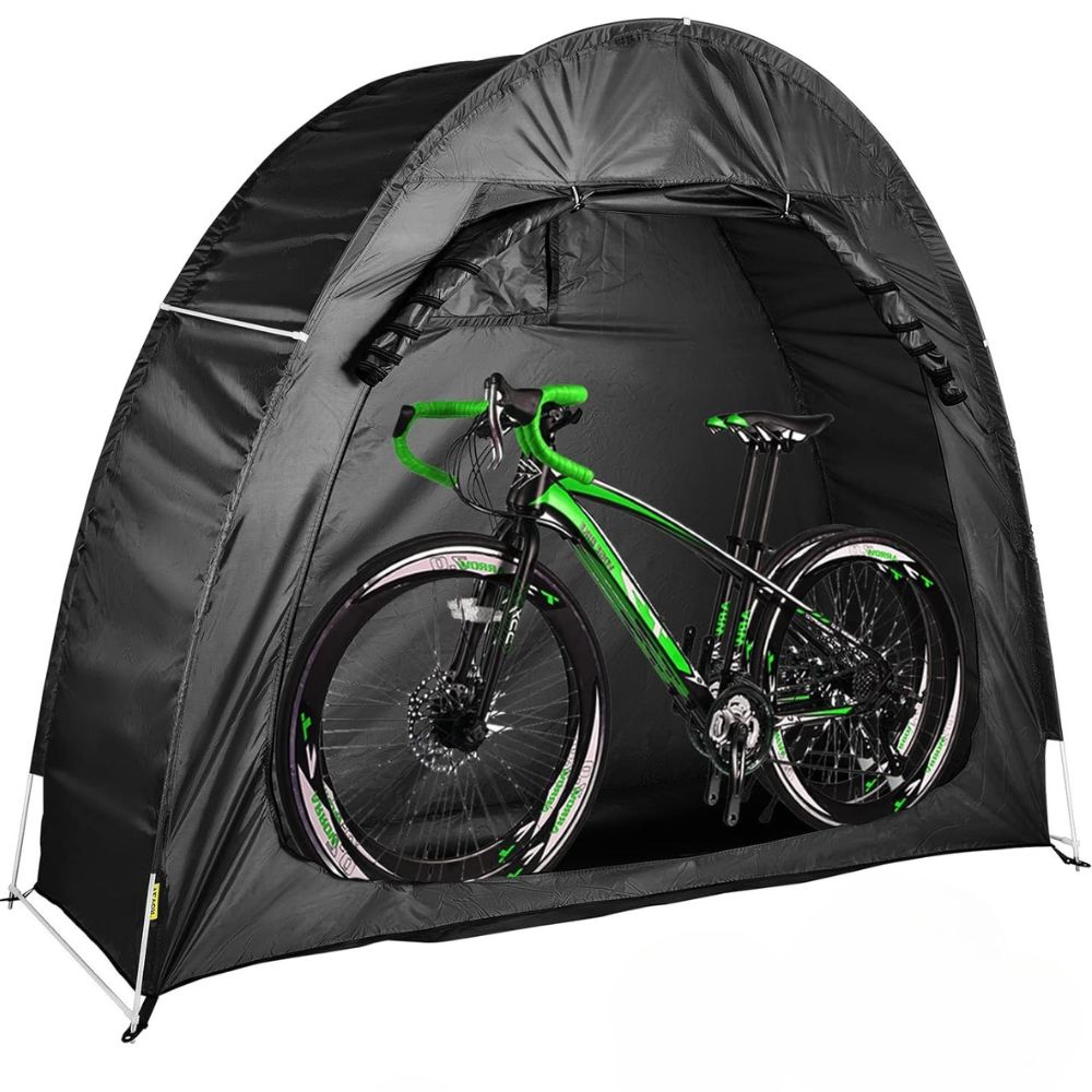 Riafu Outdoor Waterproof Bike Shed Garage Storage Tent