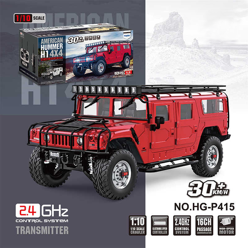 1/10 Scale 16-Channel Metal Chassis RC Crawler - HGR01