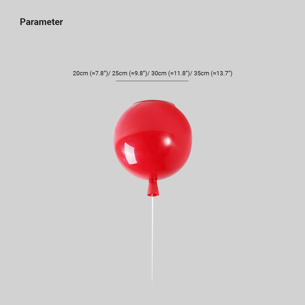 Balloon Ceiling Light | Modern LED Multi-Color Design