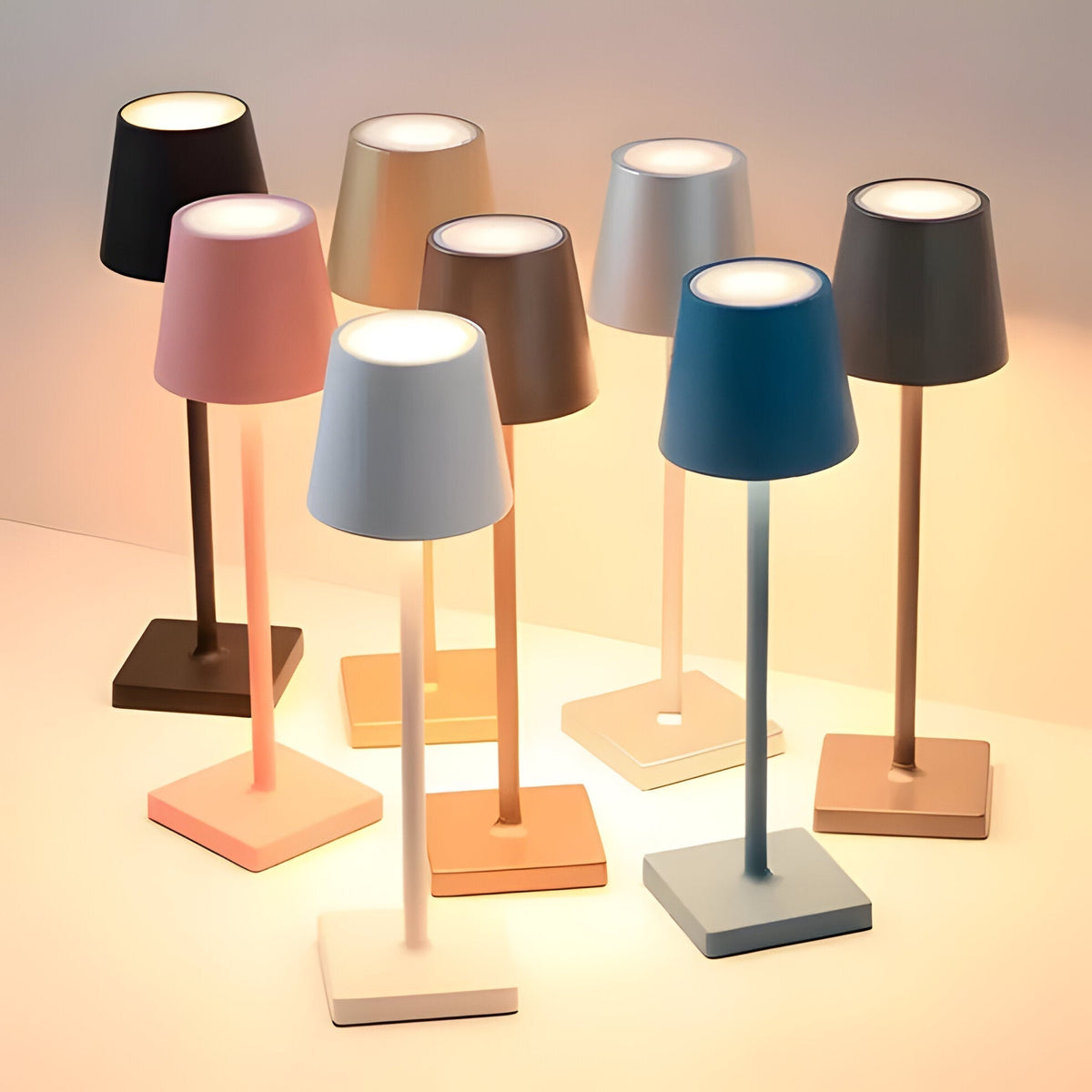 Nordia Light Rechargeable Wireless LED Table Lamp