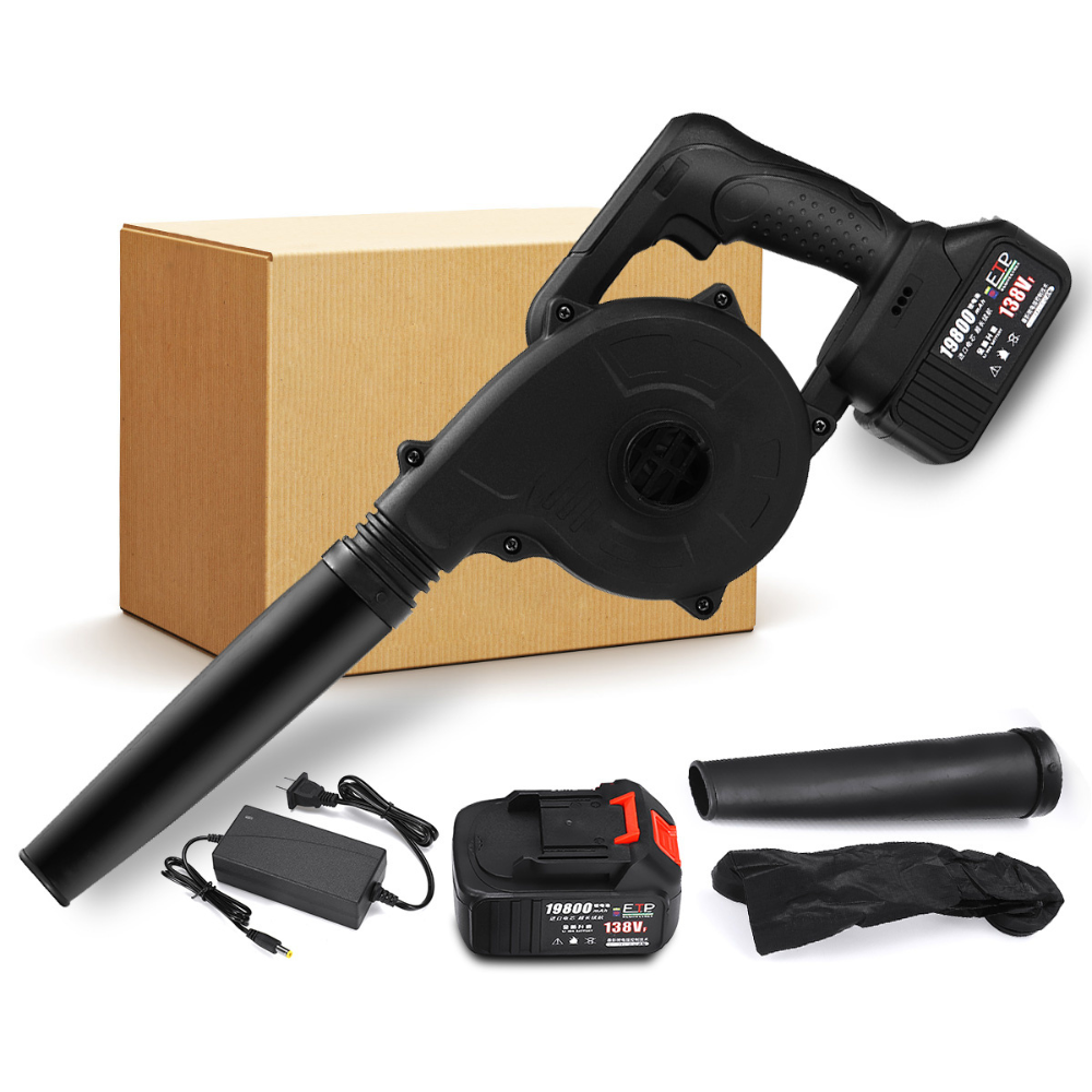 Riafu Handheld Battery Powered Electric Backyard Cordless Leaf Blower