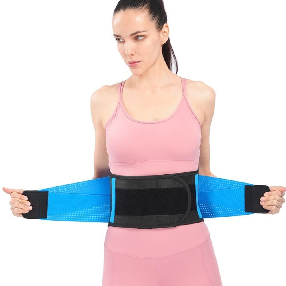 Riafu Lumbar Back Support Belt for Pain Relief & Posture Correction