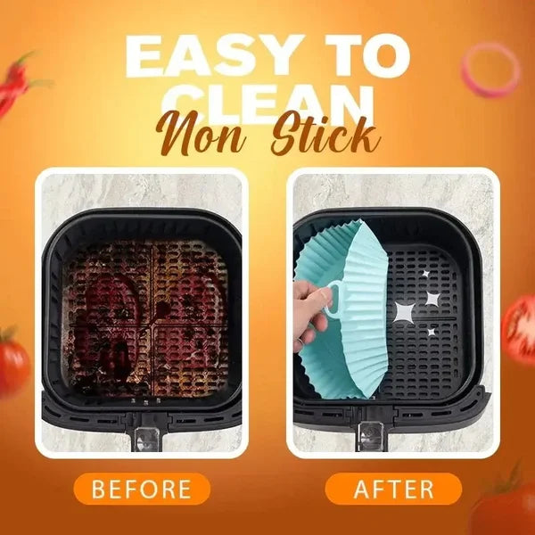 Riafu Reusable Air Fryer Silicone Tray