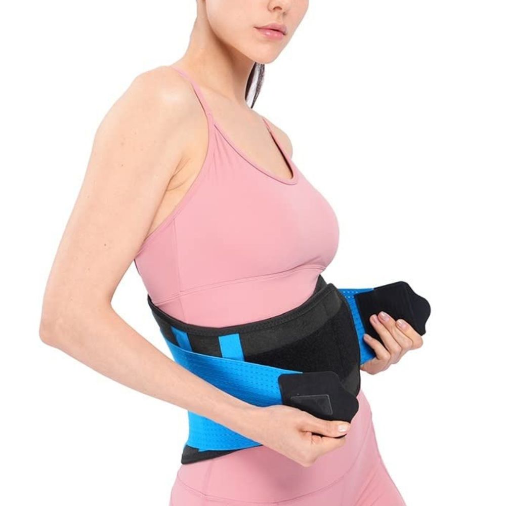 Riafu Lumbar Back Support Belt for Pain Relief & Posture Correction