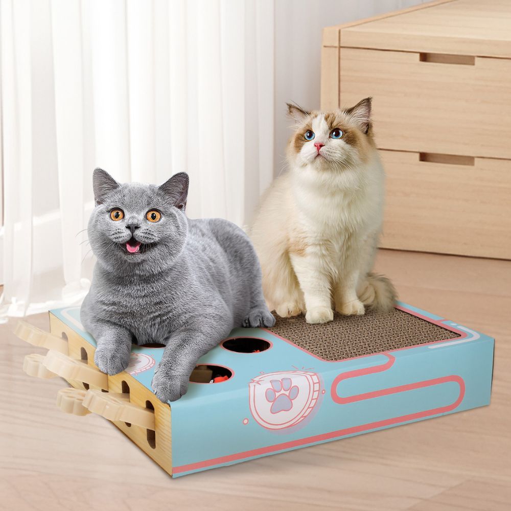 Riafu Interactive Whack-A-Mole Cat Toy