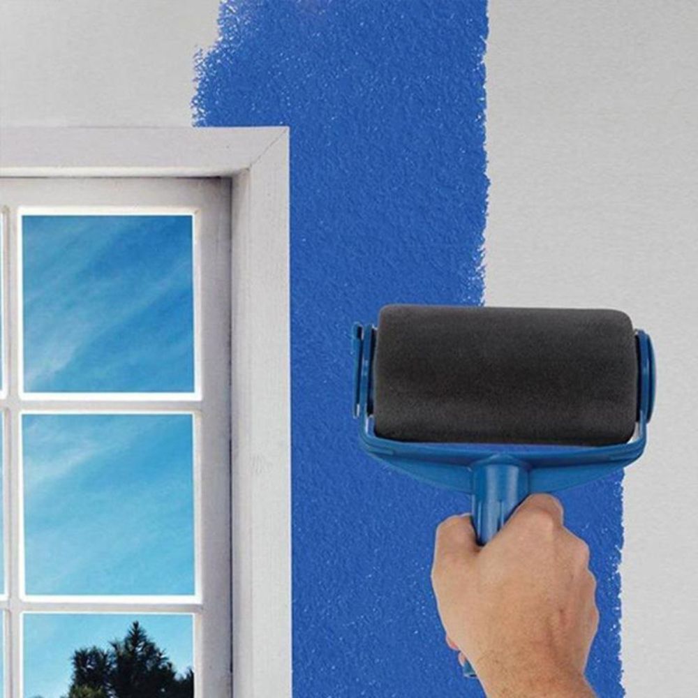 Riafu 7-in-1 Adjustable Wall Paint Roller Corner Brush Set