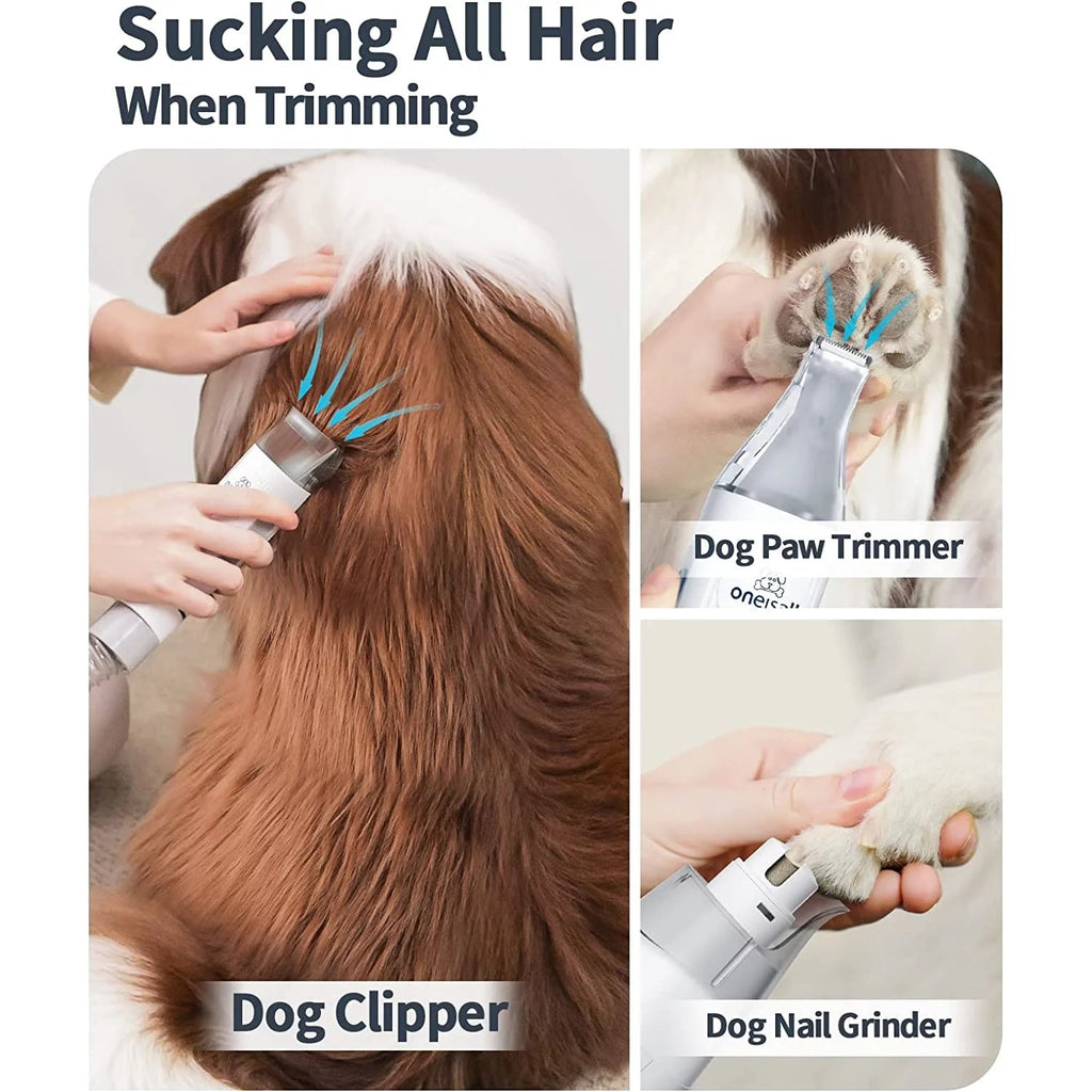 7-in-1 Dog Grooming Kit with Vacuum