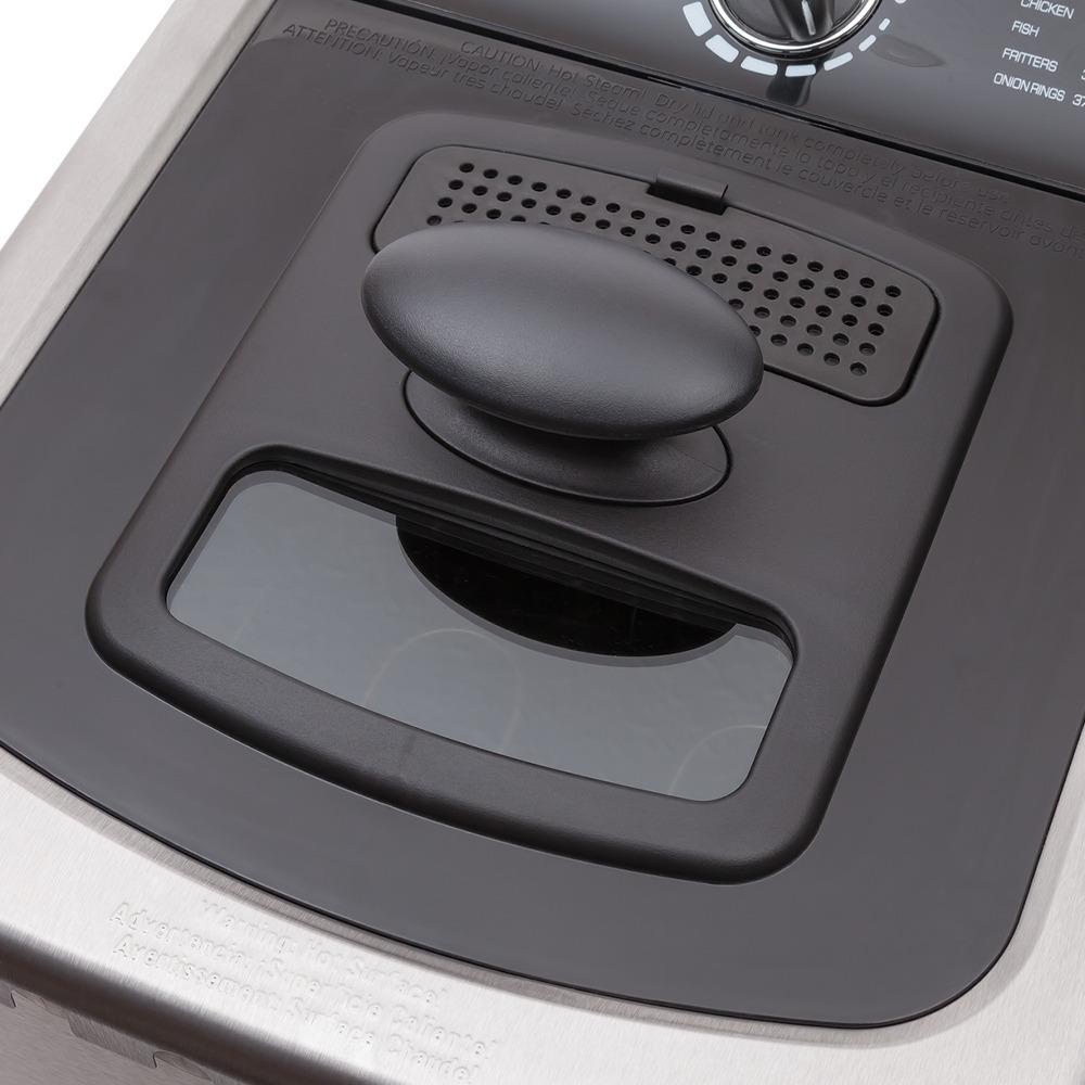 Riafu 4L Deep Fryer - Electric Fryer - Stainless Steel Electric Deep Fryer - Deep Fat Fryer - Home Fryer - Countertop Deep Fryer - Small Deep Fryer