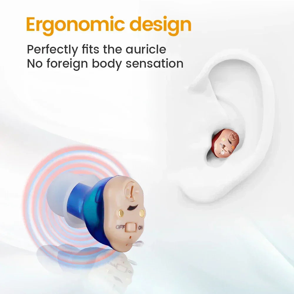 Riafu Affordable Hearing Aids – Best Budget Rechargeable In-Ear Digital for Adults