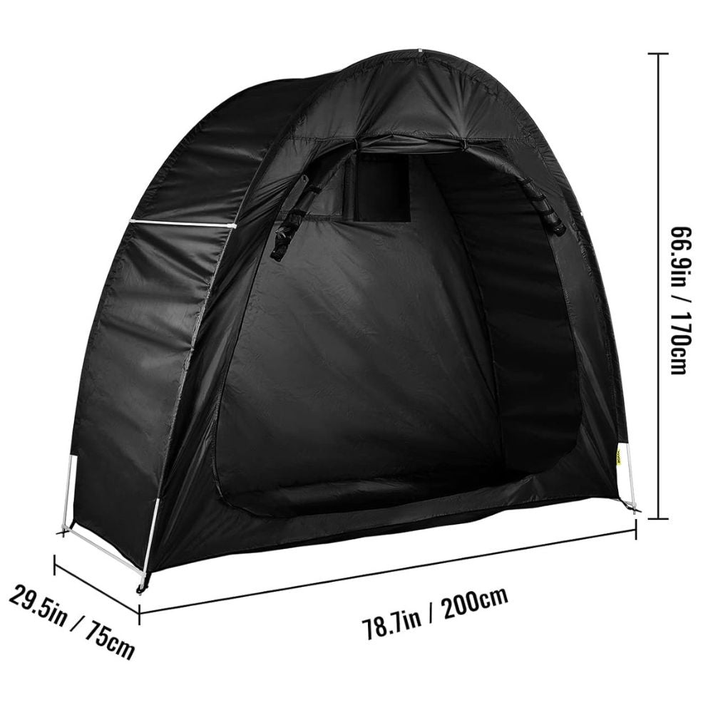 Riafu Outdoor Waterproof Bike Shed Garage Storage Tent