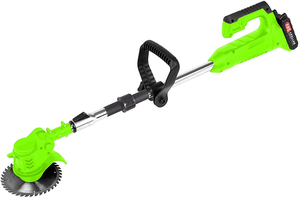 Riafu Powerful Electric Battery Operated Cordless Weed Eater / Grass Trimmer