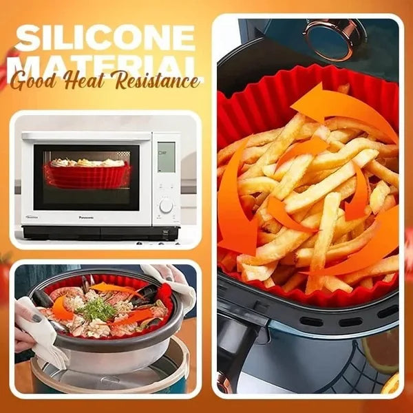 Riafu Reusable Air Fryer Silicone Tray