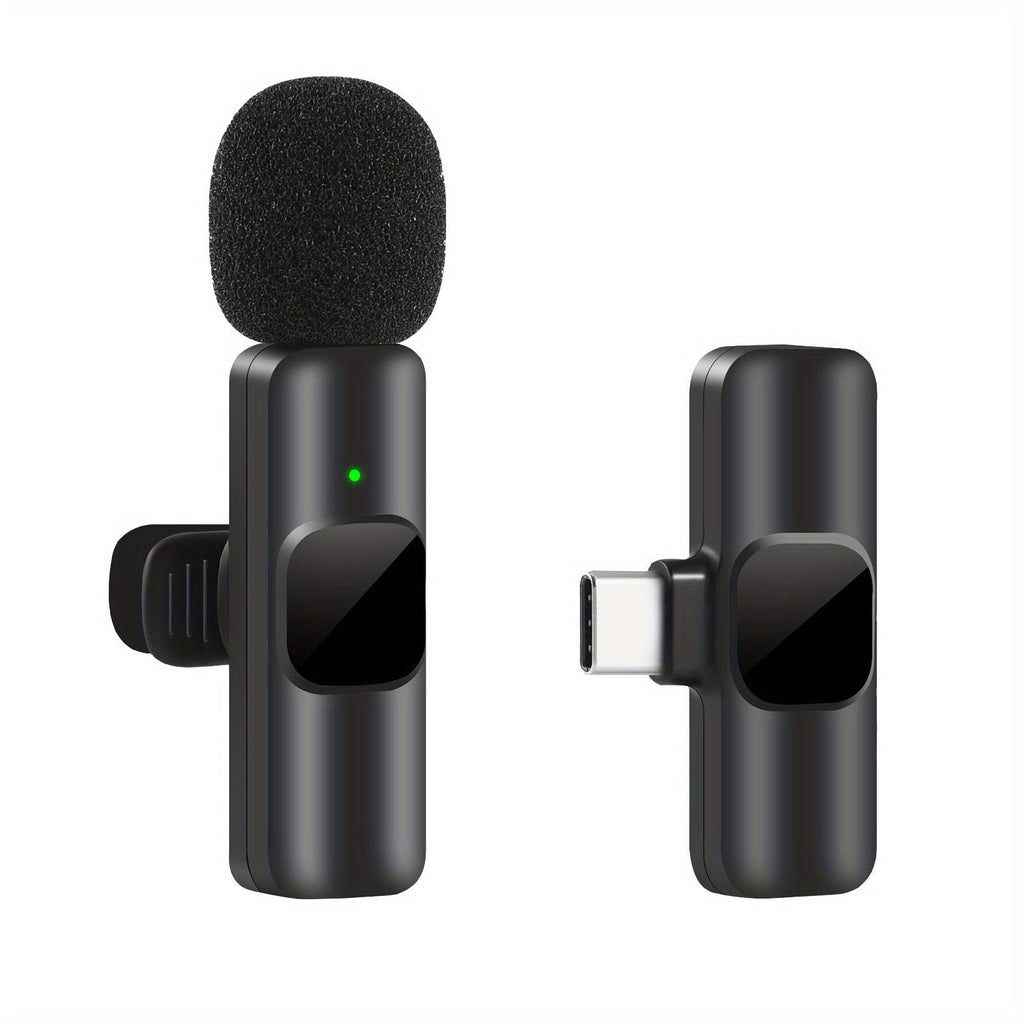 Professional Wireless Microphone | USB-C Lavalier for Content Creation