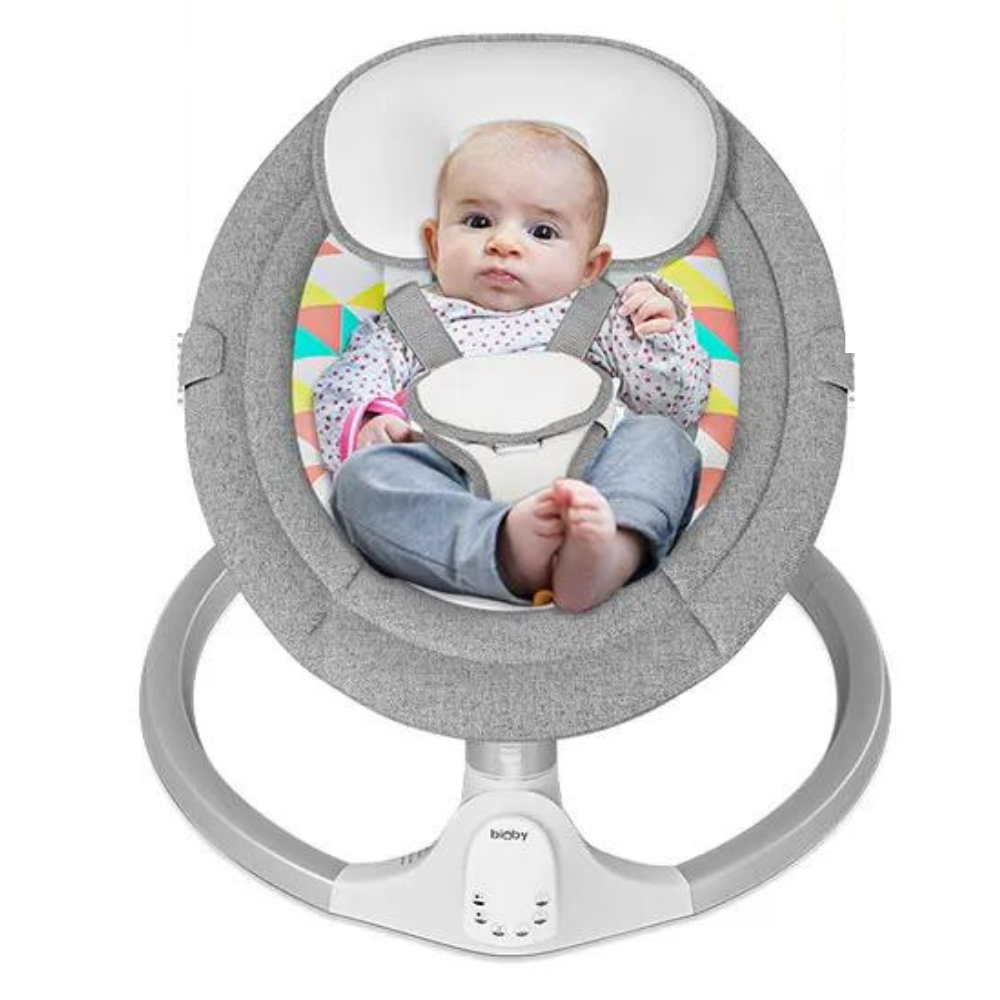 Riafu Ultimate 2-in-1 Baby Swing and Rocker – Infant Soothing Chair for Naps & Play
