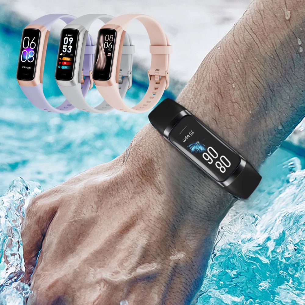 Riafu Mens and Womens Waterproof Swimming Smart Watch