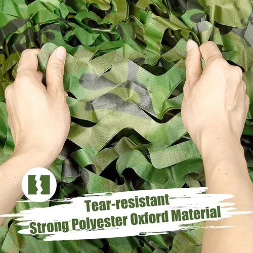 Riafu Camouflage Sun-protection Net for Garden or Camping