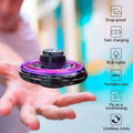 Hovering Gyroscope Spinner with LED Light Display and Hand Gesture Control