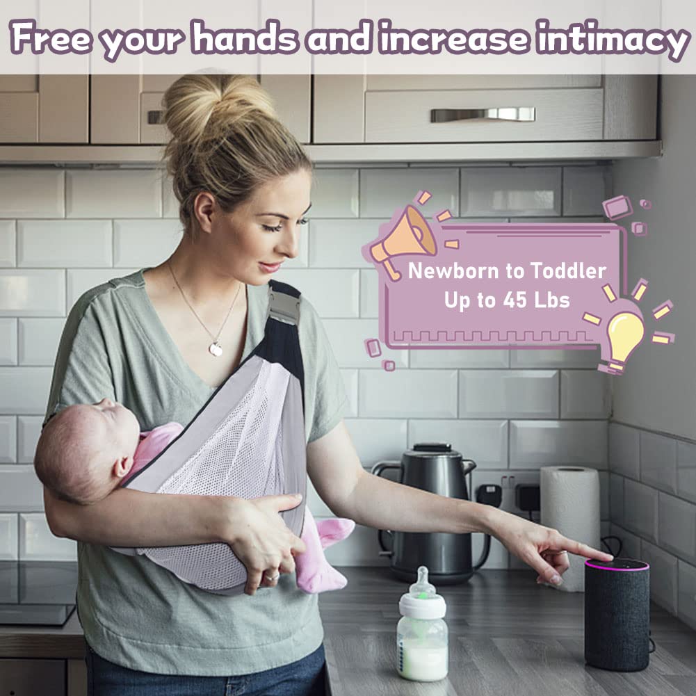 ComfortFlex Baby Carrier Wrap for Hands-Free Parenting