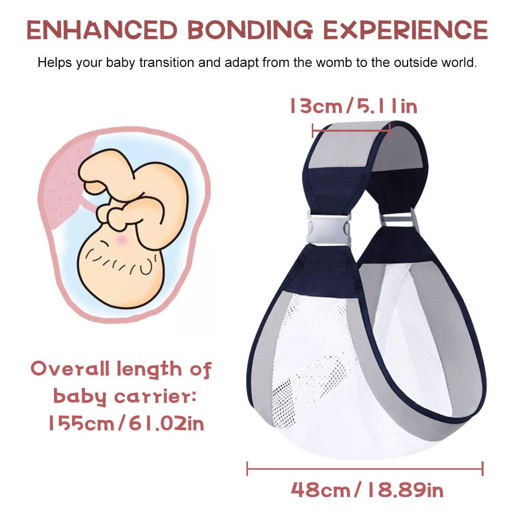 ComfortFlex Baby Carrier Wrap for Hands-Free Parenting