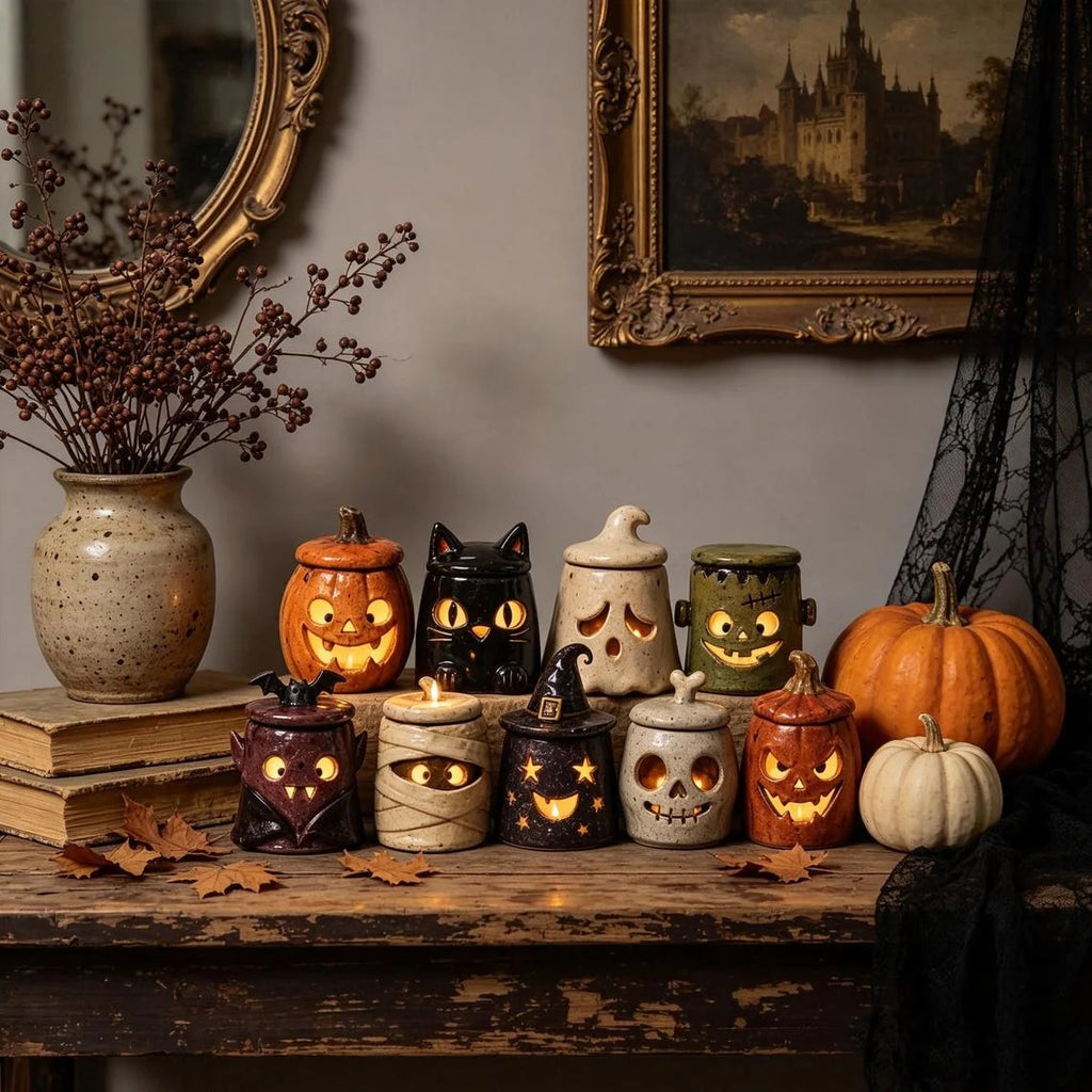 Riafu – Handcrafted Artisan Monster Tea Light Holder
