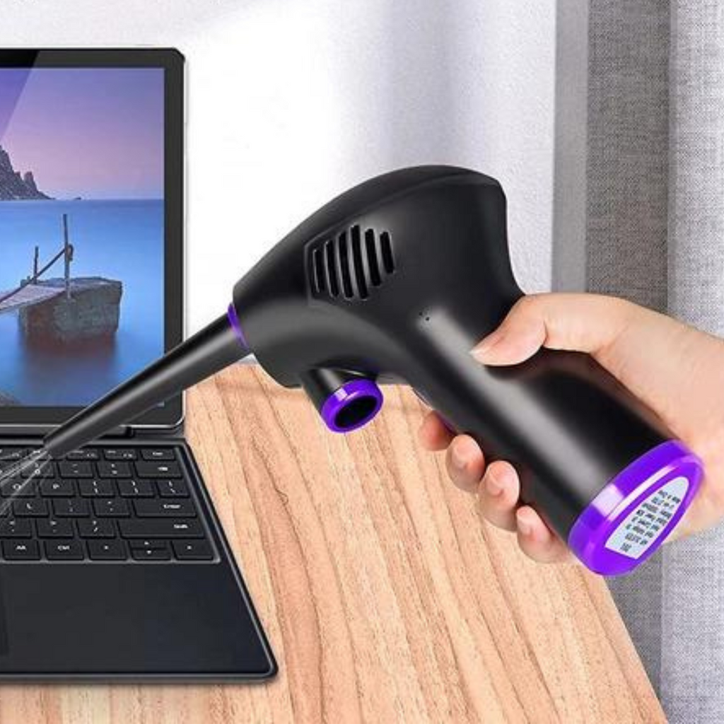 Riafu Compact Cordless Electronic Keyboard Air Duster Blower Cleaner