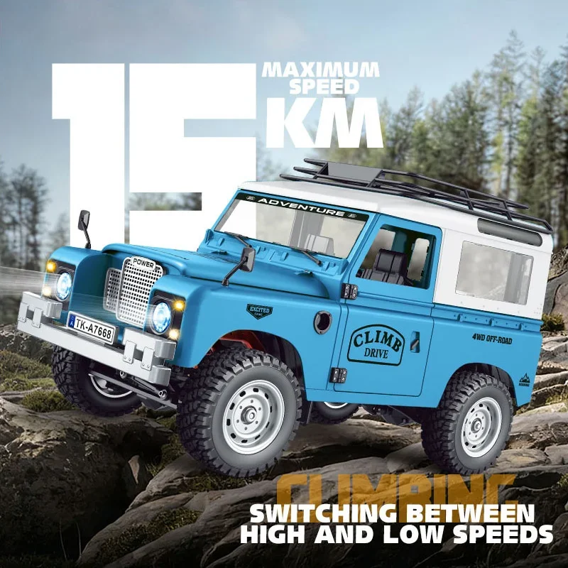 1:10 Scale 4WD Mechanical-Shift RC Crawler, 1001