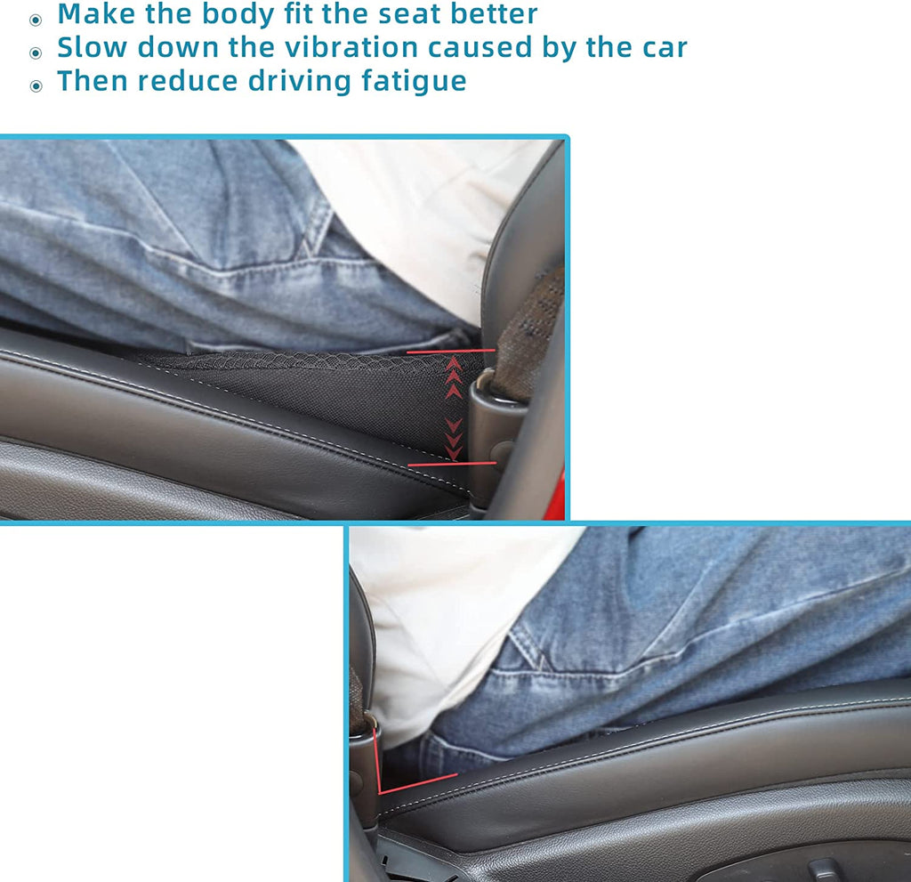 Riafu Car Booster Seat Cushion for Adults – Height & Comfort Support Pad