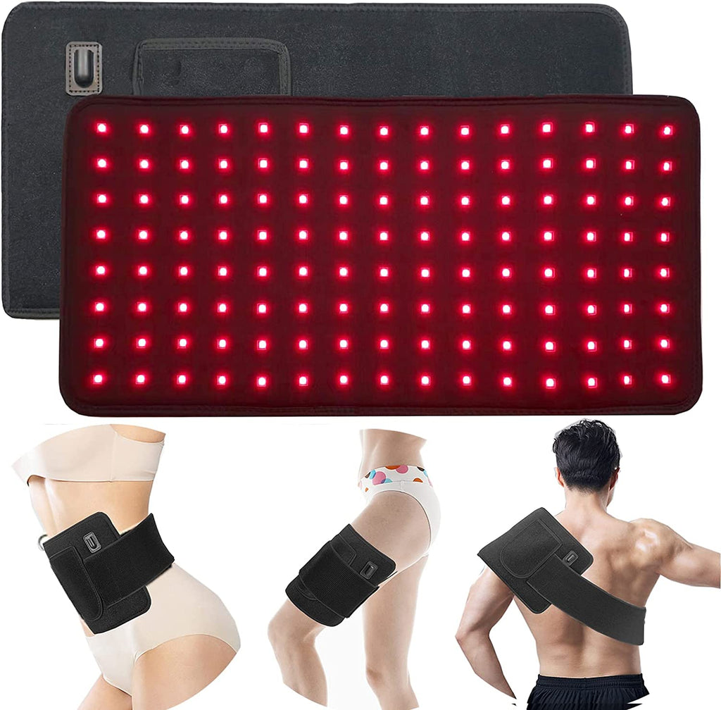 Riafu Infrared Light Therapy Belt – Medical-Grade Red & Near Infrared Pad for At-Home Pain Relief