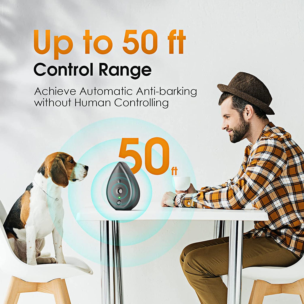 Riafu Ultrasonic Anti-Bark Dog Silencer – Long-Range Bark Control Device