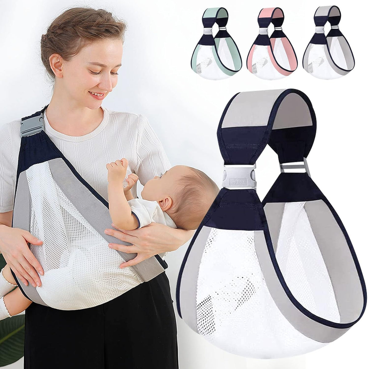 ComfortFlex Baby Carrier Wrap for Hands-Free Parenting