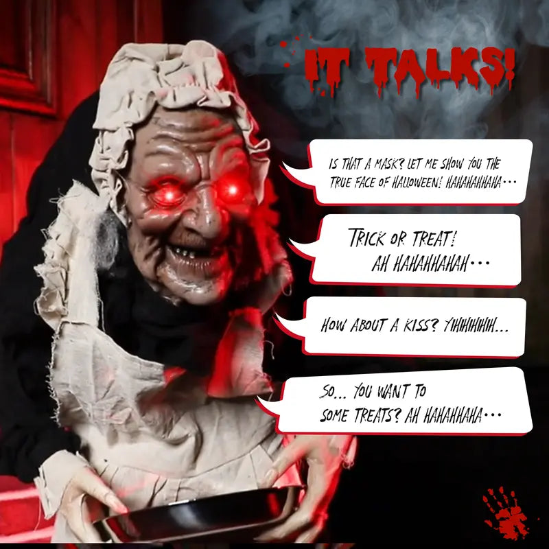 Riafu – Animated Talking Halloween Yard Decoration