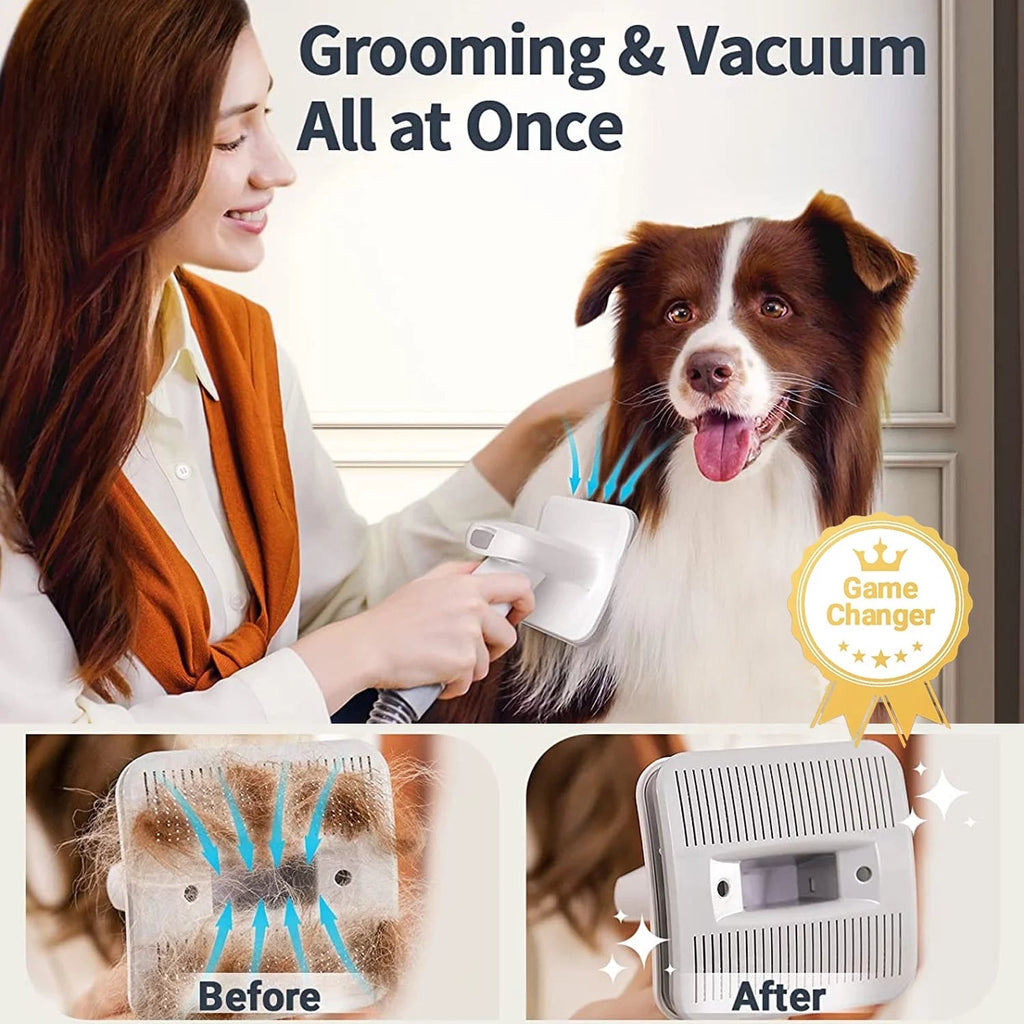 7-in-1 Dog Grooming Kit with Vacuum
