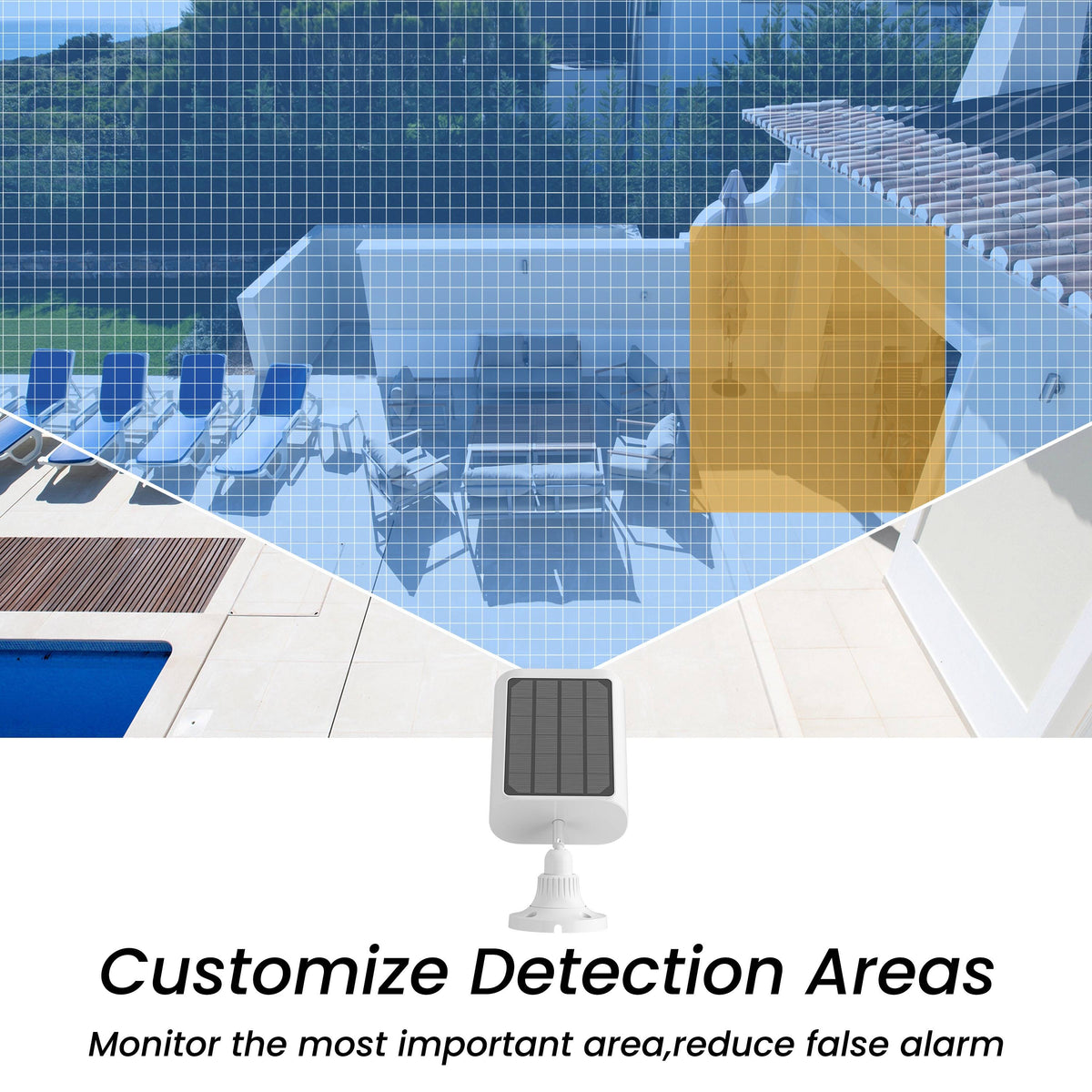 Riafu Outdoor Solar Security Cameras – Wireless Design with Motion Sensor & Night Vision