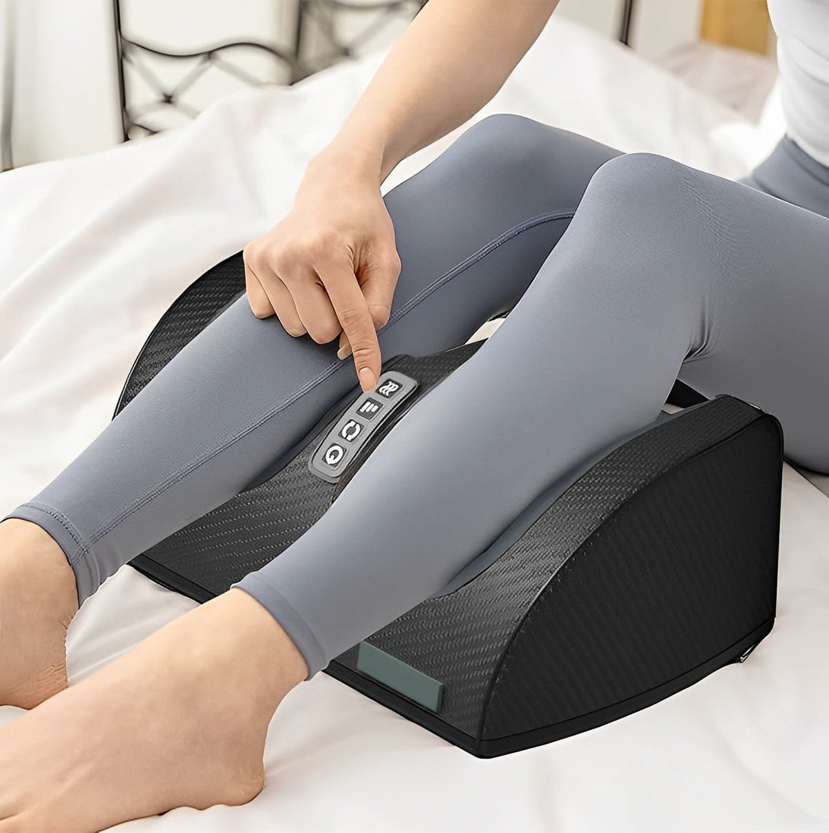 Riafu Foot and Calf Massager with Heat – Shiatsu Kneading Roller for Circulation & Pain Relief
