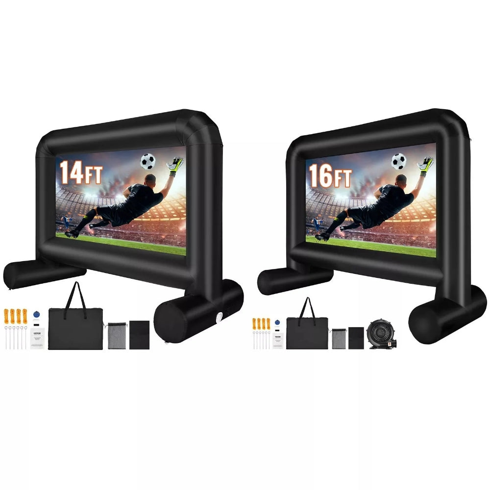 Riafu Blow Up Outdoor Theater Movie Projector Screen