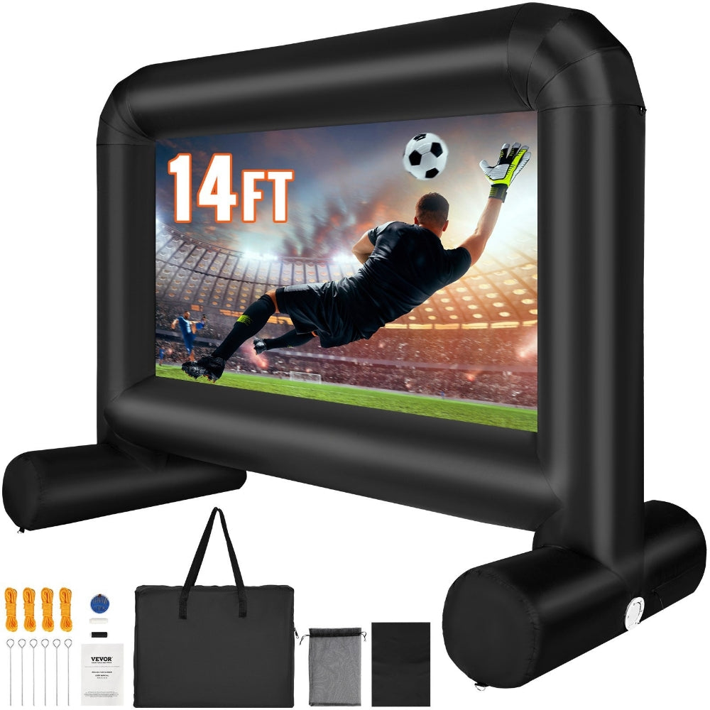 Riafu Blow Up Outdoor Theater Movie Projector Screen