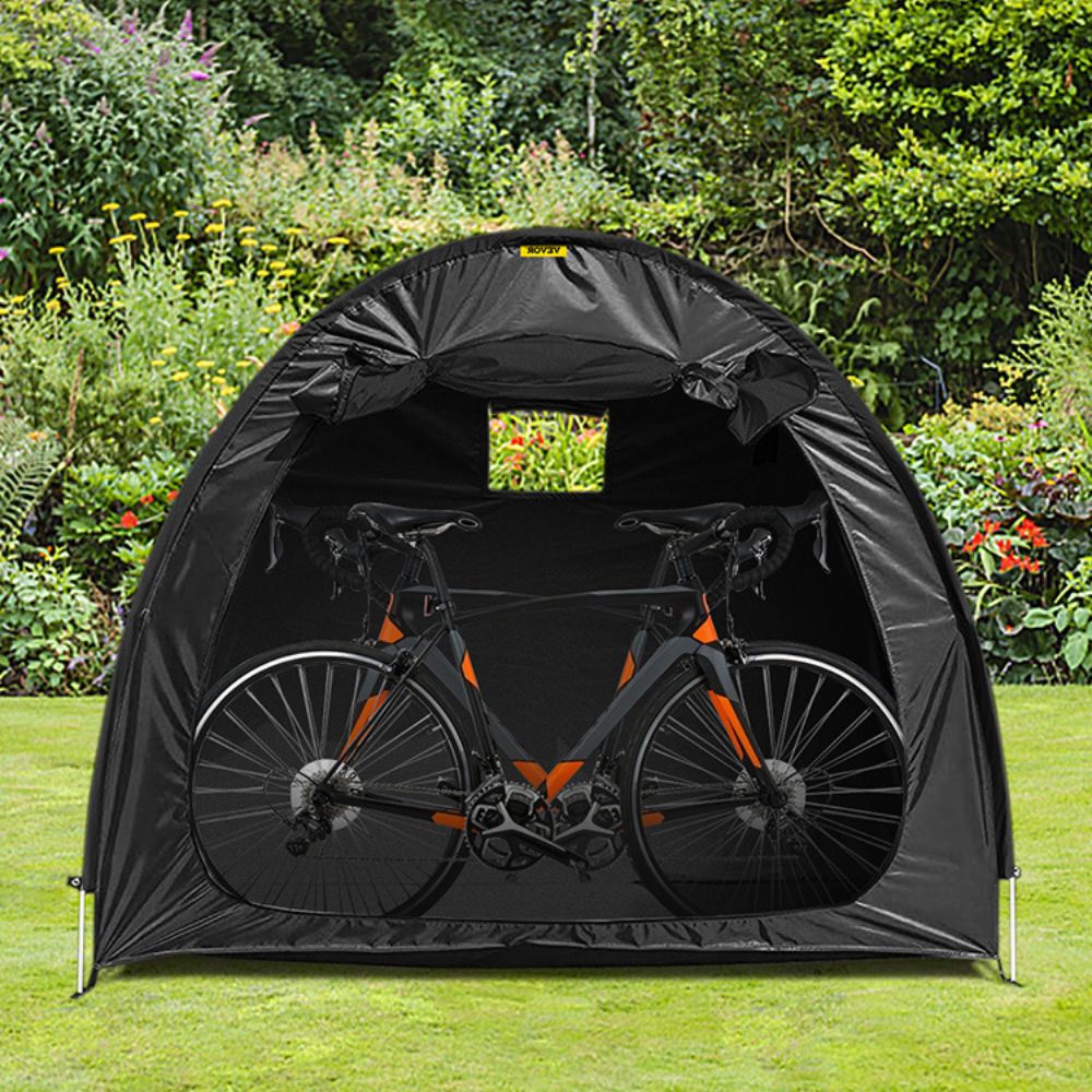 Riafu Outdoor Waterproof Bike Shed Garage Storage Tent