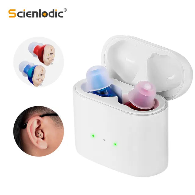 Riafu Affordable Hearing Aids – Best Budget Rechargeable In-Ear Digital for Adults