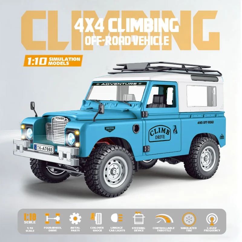 1:10 Scale 4WD Mechanical-Shift RC Crawler, 1001