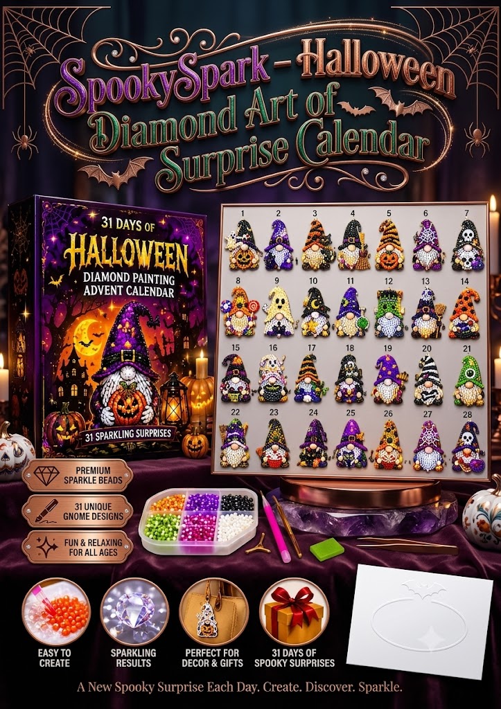 Riafu – Halloween Diamond Art Surprise Calendar