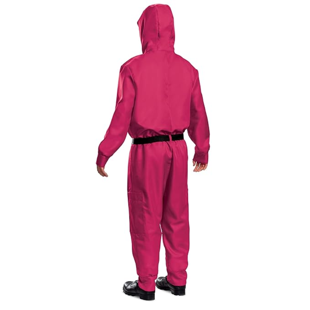 Riafu – Costume Collection | Hooded Jumpsuit with Full Face Mask | Complete Look for Halloween Fun