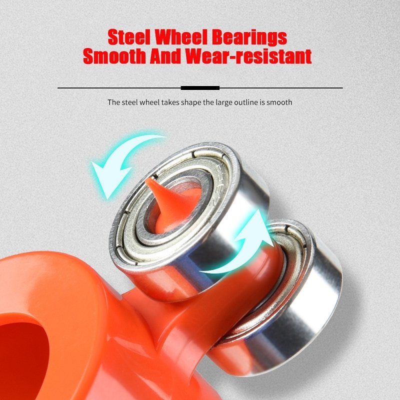 Contour Gauge Tool Locking Mechanism Double-Sided Metal & ABS